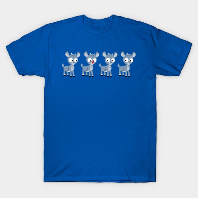 Magical Reindeer Stand Out T-Shirt by AnishaCreations